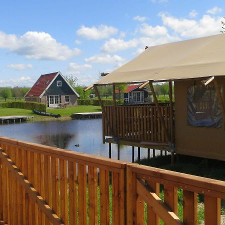 Combined Tents With Kitchen And Bathroom Located Near A Pond Bant Экстерьер фото