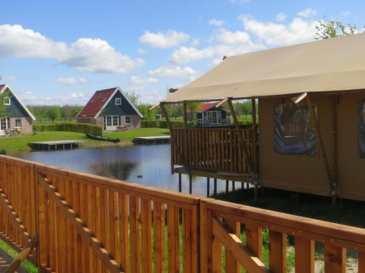 Combined Tents With Kitchen And Bathroom Located Near A Pond Bant Экстерьер фото